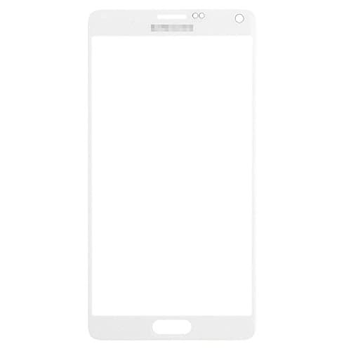 (GG MALL) LCD Front Outer Glass Lens Screen Replacement For Samsung Galaxy Note IV Note 4 (White)