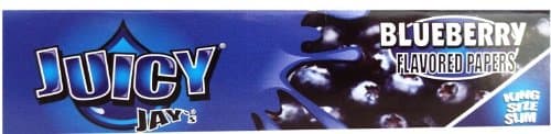 Blueberry King Size Flavoured Papers - 6 Booklets