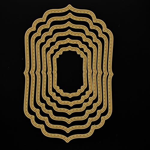 2018 Polygon Frame Cut Cutting Dies Stencils Card Making Party Decoration Tool Gift