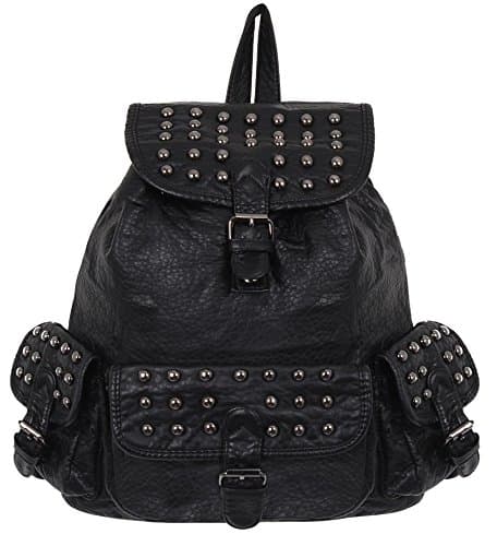 Queen of Darkness Studded Backpack Black