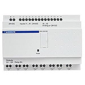 Schneider Electric / Square D SR2PACK2FU Zelio Compact Smart Relay 8 Amp 100 - 240 Volt