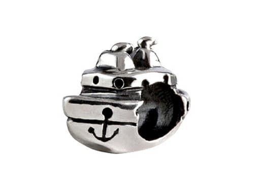 SilveRado Sterling Silver Cruise Ship Bead/Charm