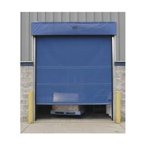 Goffs - BBMT8X10 - Curtain Mesh Door, Motorized Operation, Under Header Mounting, 8 ft. Width, 10 ft. Height