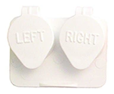 Ribbed Extra-Deep Well Flat Packs (White)