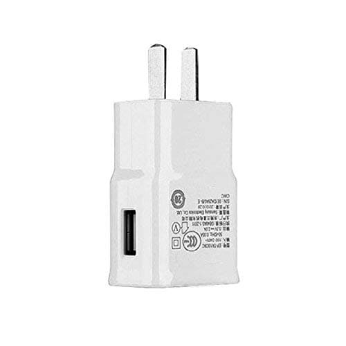 LAKA USB Plug, Power Adapter Wall Charger AC/DC Power Adapter Home Wall Charger Plug(White)