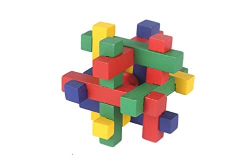 MAGIKON Brain Teaser Cube Puzzle toy (Cage Extract)