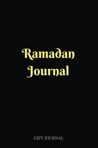 Ramadan Journal: 6 x 9 inches, Lined Composition Journal, Ramadan activity, Ramadan Journal