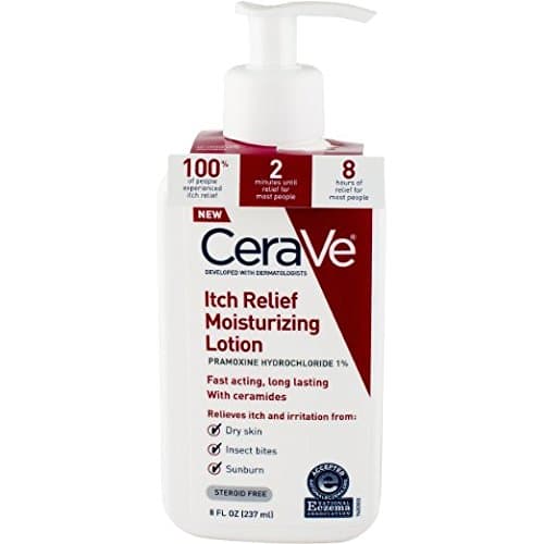 CeraVe Itch Relief Moisturizing Lotion, 8 fl oz (Pack of 2)