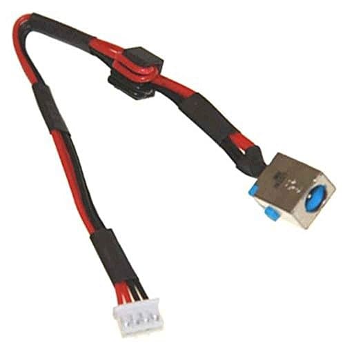 AIRTHD® New Ac Dc-in Power Jack w/Cable Harness Connector Socket for GATEWAY NE56R41U NE56R42U NE56R43U NE56R45U NE56R47U