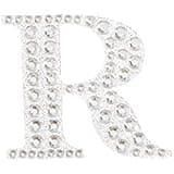 Darice Letter R Sticker, Silver