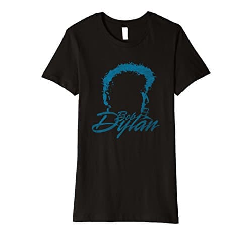 Womens Bob Dylan Spotlight Tee Officially Licensed Small Black