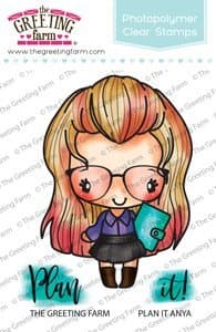 The Greeting Farm Clear Stamp Set - Plan It Anya