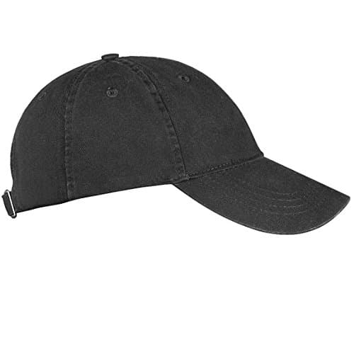 Blank Adjustable Classic Suede Cotton Solid Color plain Baseball Cap Unisex Average adult Adjustable Suede/Cotton sport outdoor (Cotton) Dark Black)