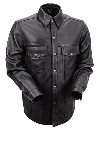 Men's Soft Lamb Shirt with Snaps