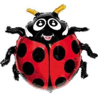 Ladybird/Ladybug Shaped 26" Foil Balloon