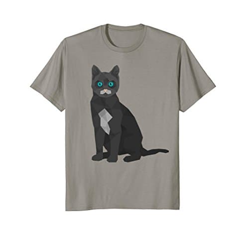 Low Poly Tshirt Cat Animal