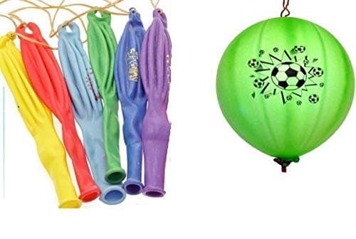 45 x Punch Balloons Assorted Colours