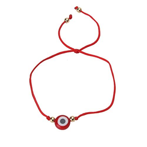 Red String Evil Eye MEIBEADS Blue Bead Handmade Braided Bracelets