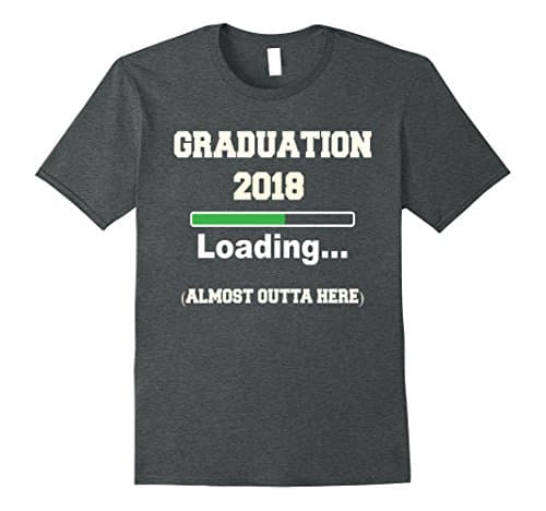 Mens Graduation 2018 Tees Medium Dark Heather