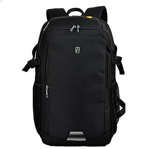 SINPAID Unisex Backpack Knapsack Causal Daypack Travel Backpack School Backpack Sports Backpack Laptop Backpack High Quality CS9 (large, Black)