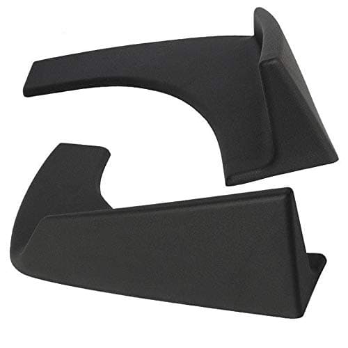 xiaohan Universal Fit Front Rear Bumper Lip Splitters Winglets Canards 30x4 Inch 2PC PP