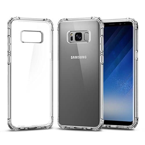 lovetosell123 Galaxy S8 Case Clear, [Support Wireless Charging] Ultra Thin Clear Soft TPU, Four Corners Thicken Shockproof, Non-Slip, Protect Cover for Galaxy S8 Case