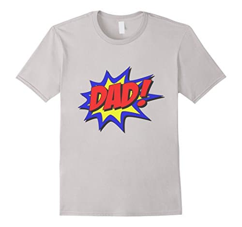 Men's Dad Comic Book T-Shirt