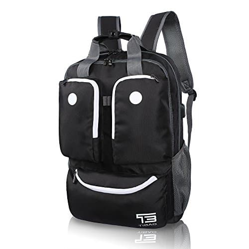 SOMISS Computer Laptop Backpack with USB Charging Port for Men fit up to 17 inches