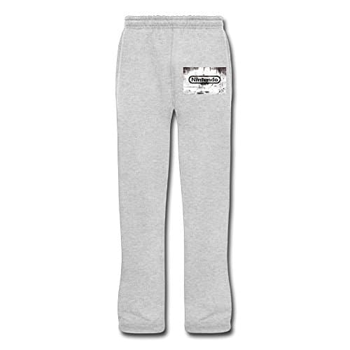 DHome Men's Training Pants Nintendo Ash M