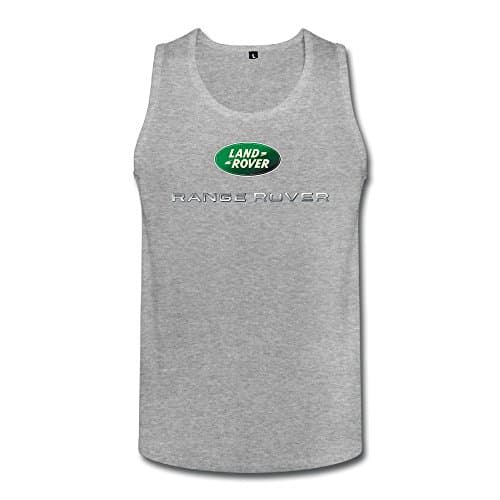 Man's Range Rover Logo Tank Tops HeatherGray