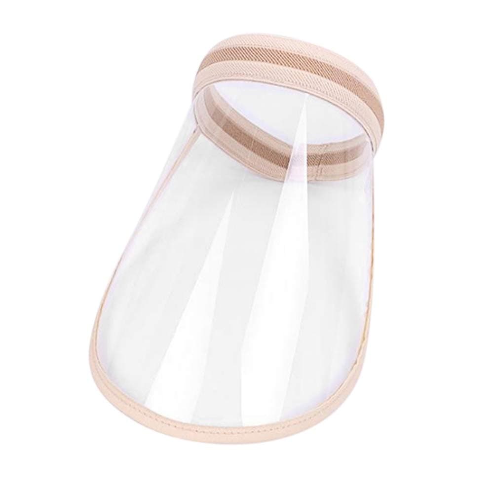 Full Face Shield Anti-Spitting Hat Protective Cap Cover Dustproof Cover Fisherman Hat Anti UV Hat with Safety Face Shield