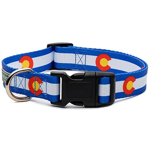 Colorado State Flag Dog Collar