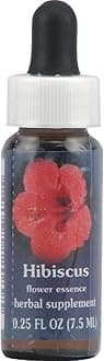 Flower Essence Services Supplement Dropper, Hibiscus, 0.25 Ounce