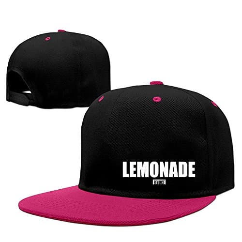 Custom Best Graphic Adjustable Lemon Music Ade Poster Sporting Visor Cap Pink