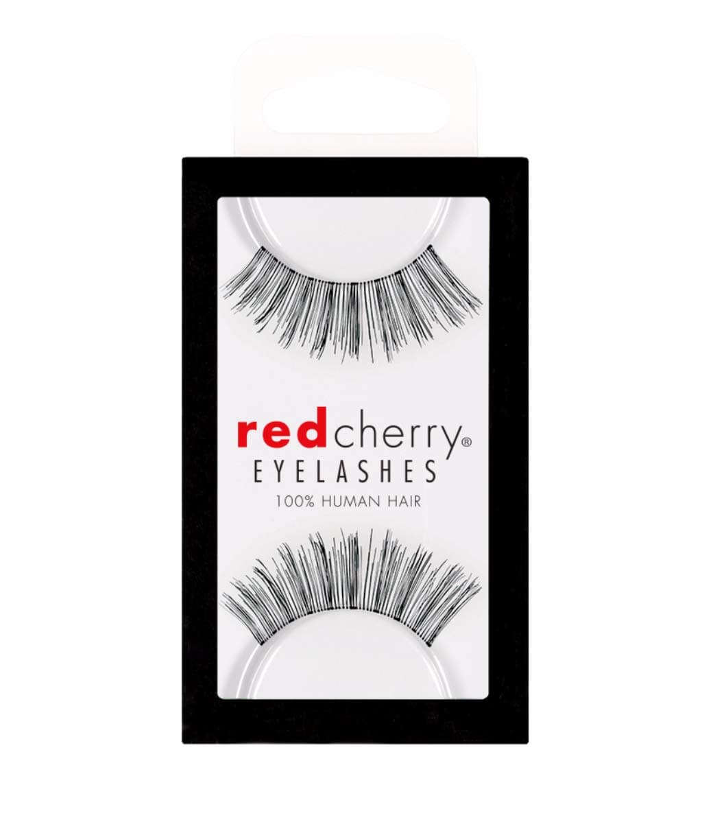 Red CherryFalse Eyelashes #16, Black (Pack of 6)