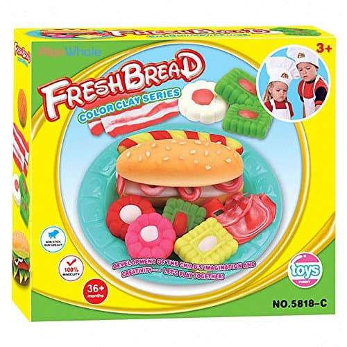 AlanWhale Fresh Bread Food &amp; Dishes Basic Playset