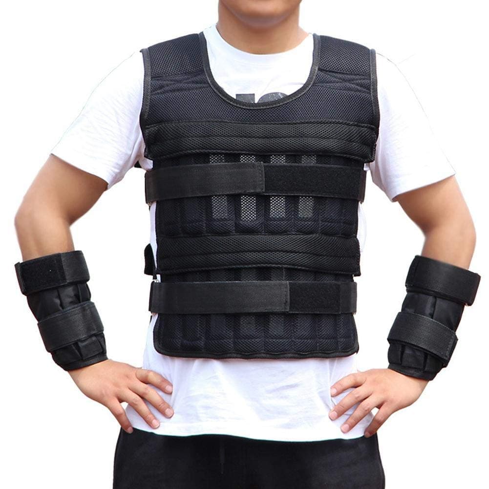 Star Eleven Weighted Vest Loading Weight Jacket Adjustable Weightloading Vest Boxing Training Exercise Invisible Waistcoat Sports Equipment