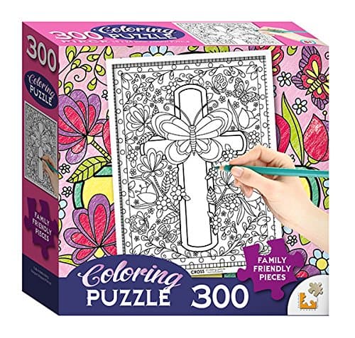 Coloring Puzzle - Cross