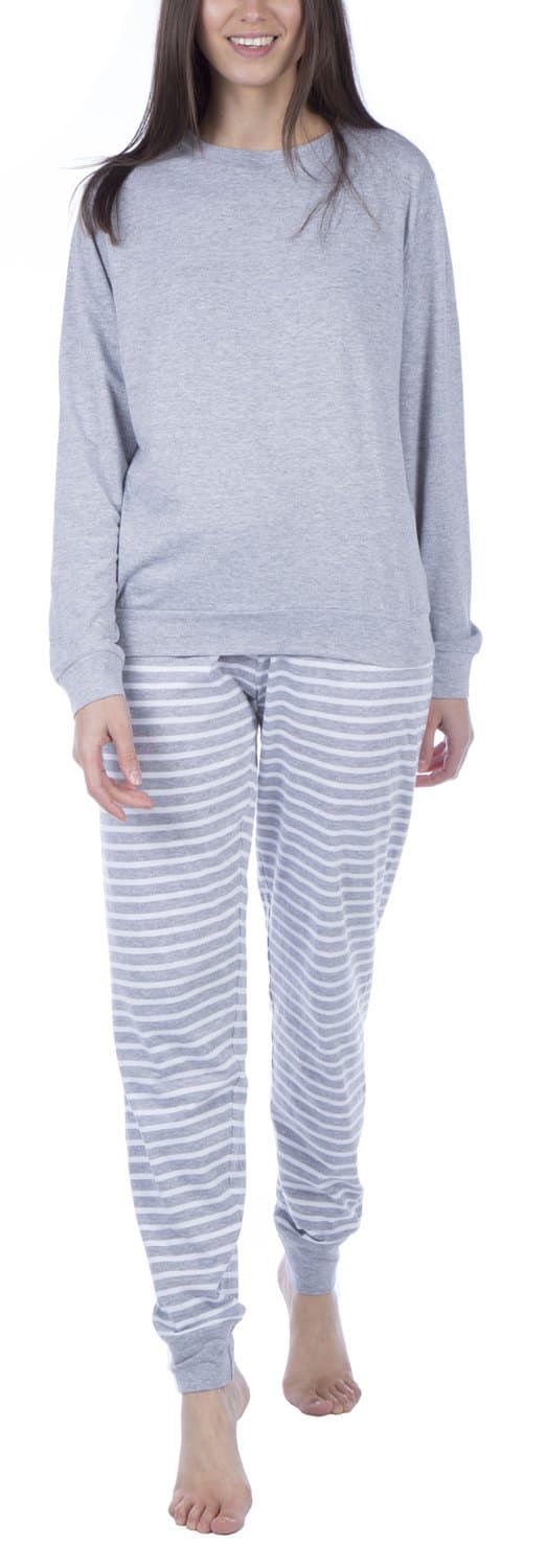 Ladies Soft Cotton Jogging Style Pyjama Set