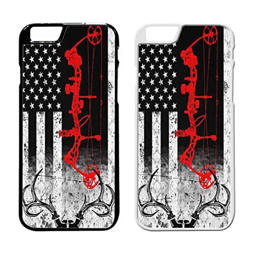 Bow Hunting Usa Flag IPhone Case Iphone 7 Case Black Rubber IQ