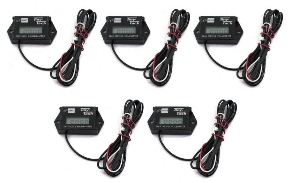 (5) Professional TINY TACH Hour Meter / Tachometer RC Helicopter Heli Plane Car by The ROP Shop