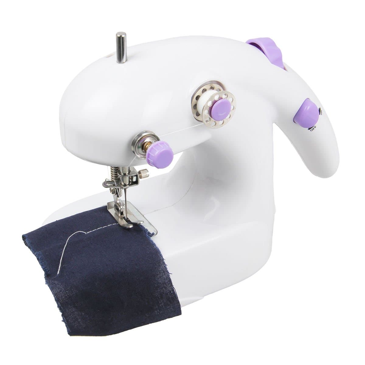 New Portable Mini Handheld Electric Sewing Machine desktop 2-Speed Household