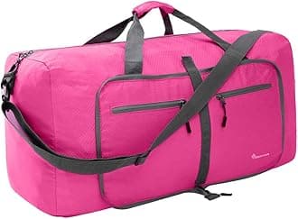 Duffel Bag 85L Packable Duffle Bag with Shoes Compartment Unisex Travel Bag Water-Resistant Duffle Bag