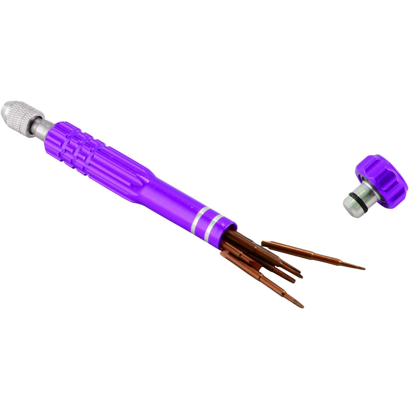 Precision Screwdriver Set with 5 Point Star Pentalobe for iPhone and Macbook Air (Purple)
