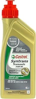 Castrol1557BA Syntrans Transaxle Fluid 75W-90, 1 Liter