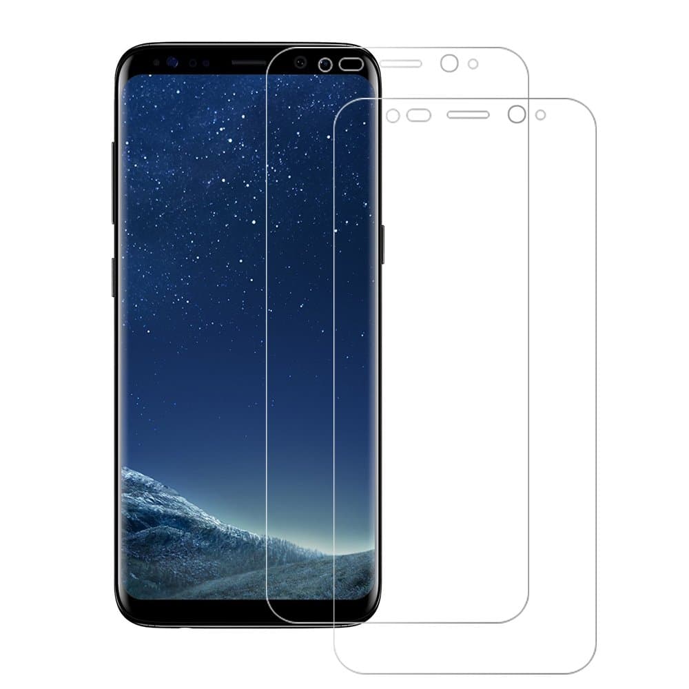 POOPHUNS Samsung Galaxy S8 Plus Screen Protector, 2 pack Samsung Galaxy S8 Plus Protection Film Anti-Scratch/Anti-Fingerprint/Bubble free-Professional Screen Protector