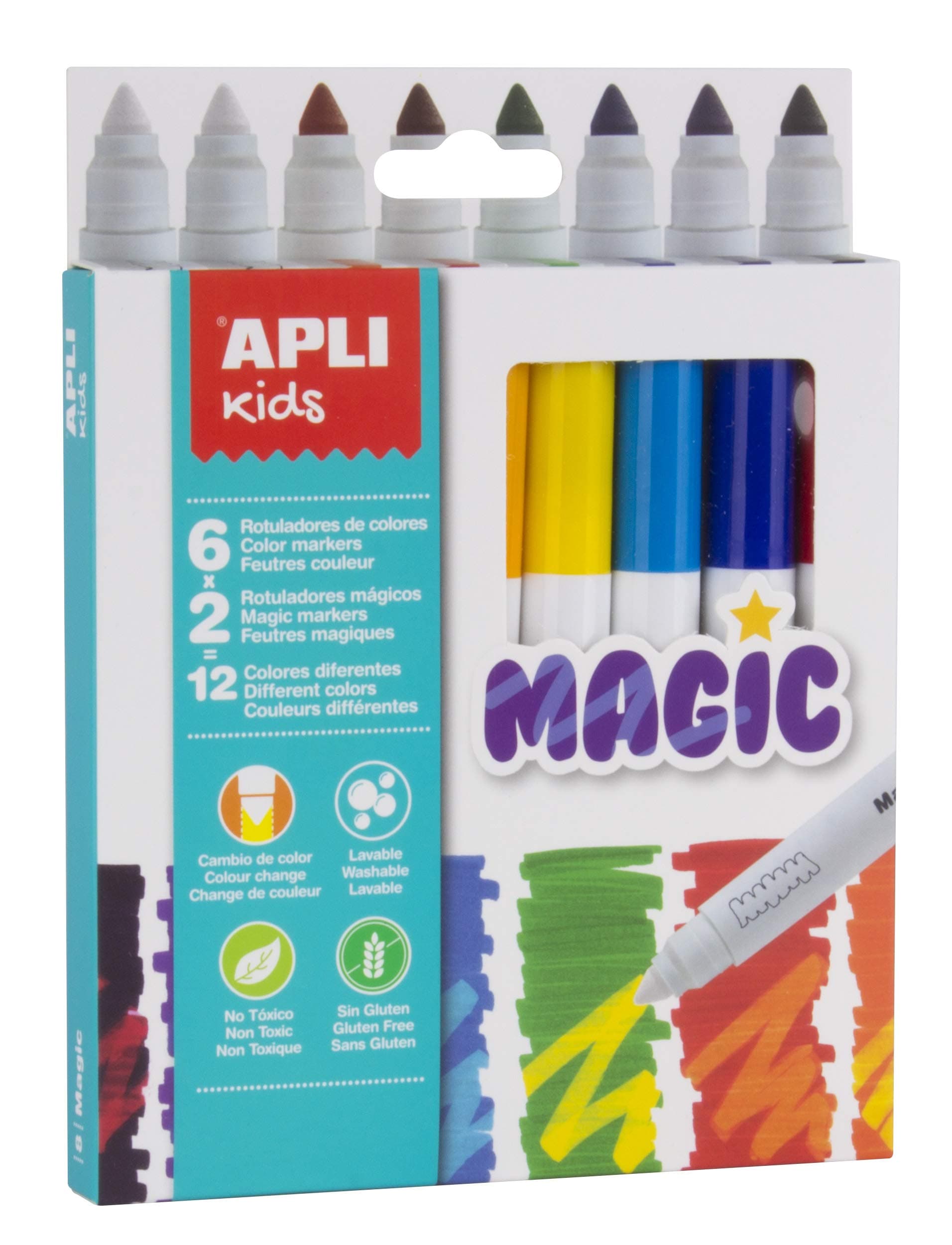 Colour Changing Magic Marker Set Pack of 8