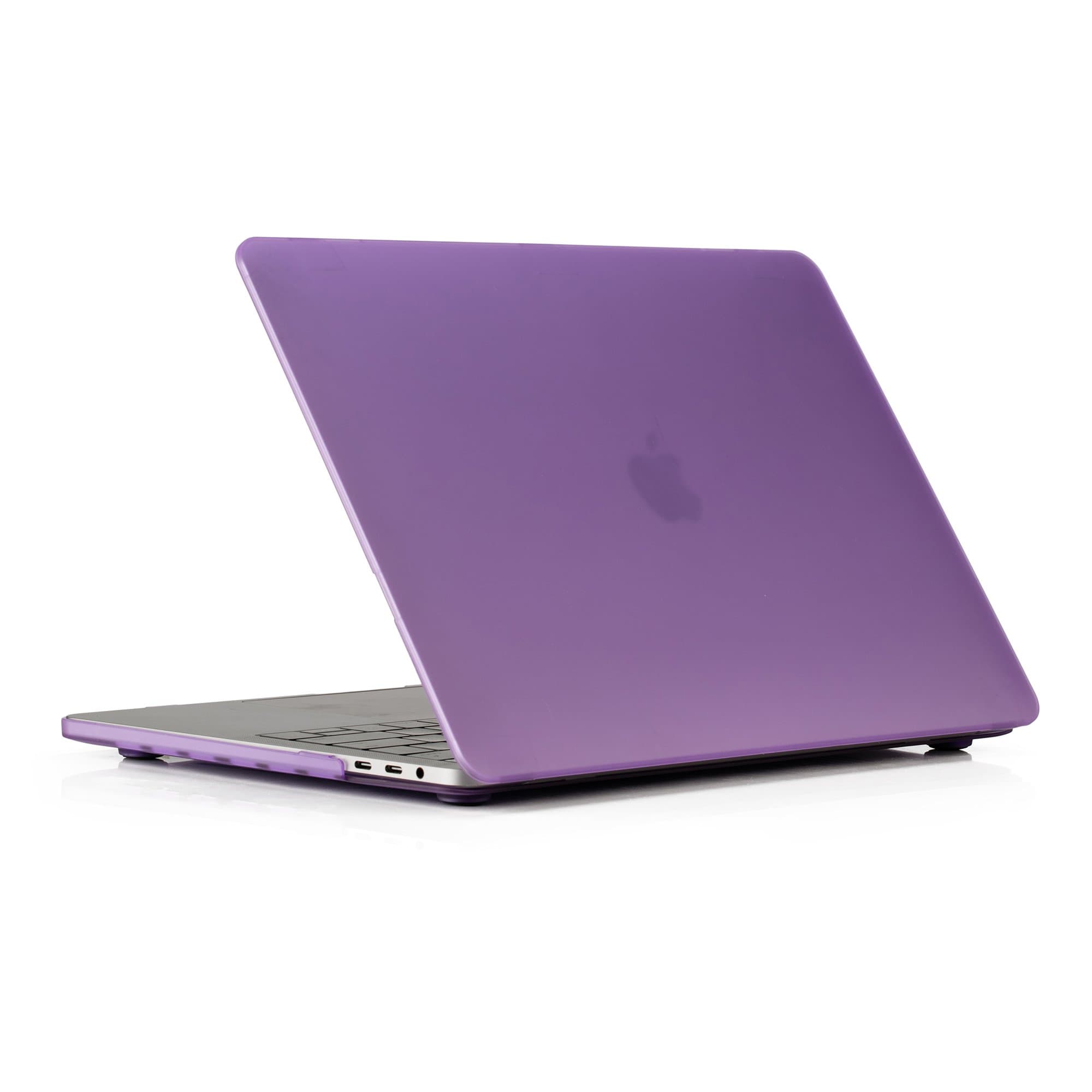 RUBAN Case Compatible with MacBook Pro 13 inch 2019 2018 2017 2016 Release A2159 A1989 A1706 A1708 with/Without Touch Bar & Touch ID, Plastic Hard Case Shell Cover - Purple