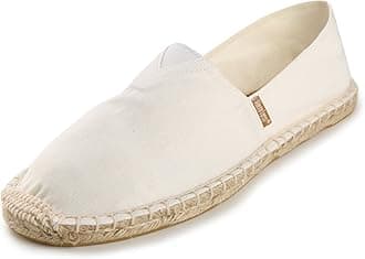 Alexis LeroyWomen's Flat Espadrilles Canvas Shoes Slip on Espadrilles