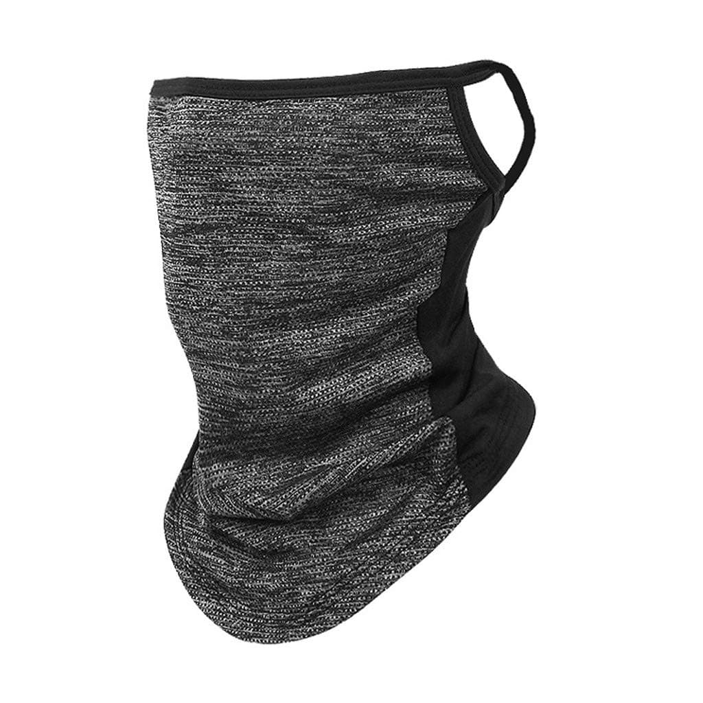 StyleV Colorful Pattern Neck Gaiter Face Dustproof Riding Windproof UV Protection for Outdoor Hiking Cycling (Blue-7002)